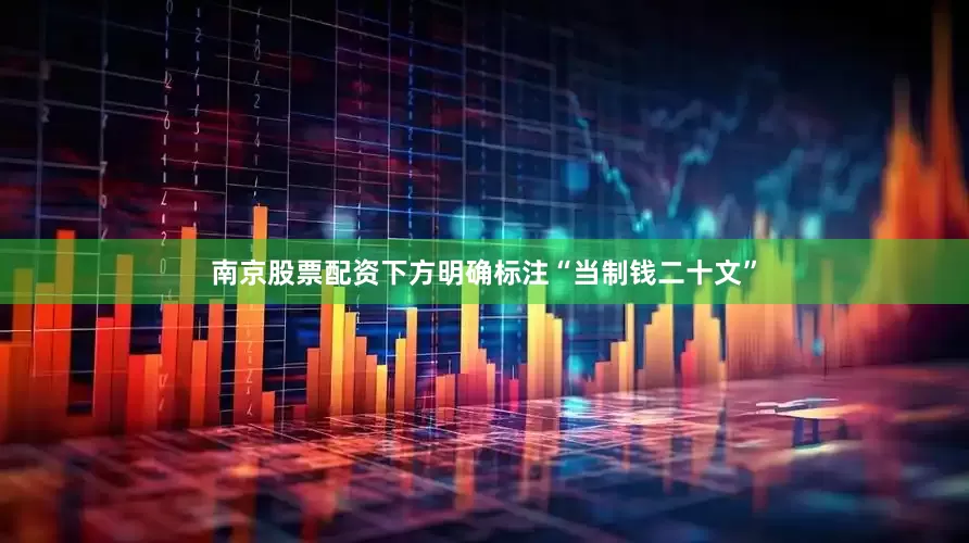 南京股票配资下方明确标注“当制钱二十文”